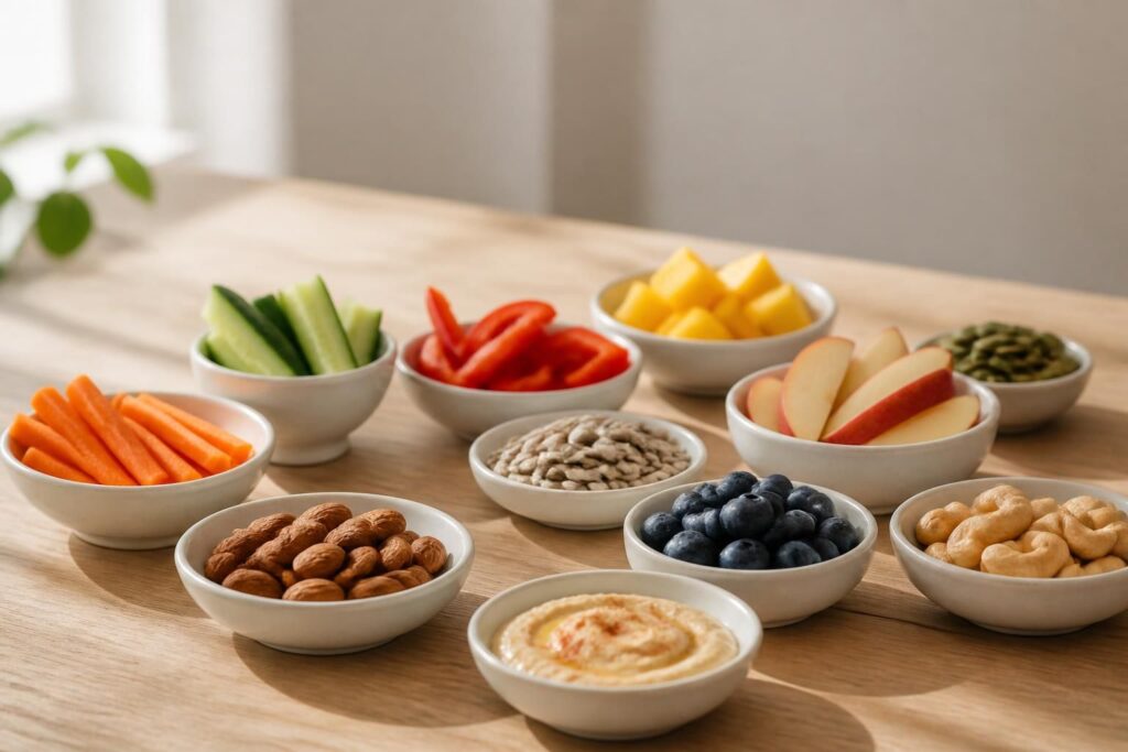 découvrez 10 idées de snacks sains pour tenir entre les repas tout en gardant énergie et équilibre. des encas délicieux et nutritifs à adopter au quotidien.