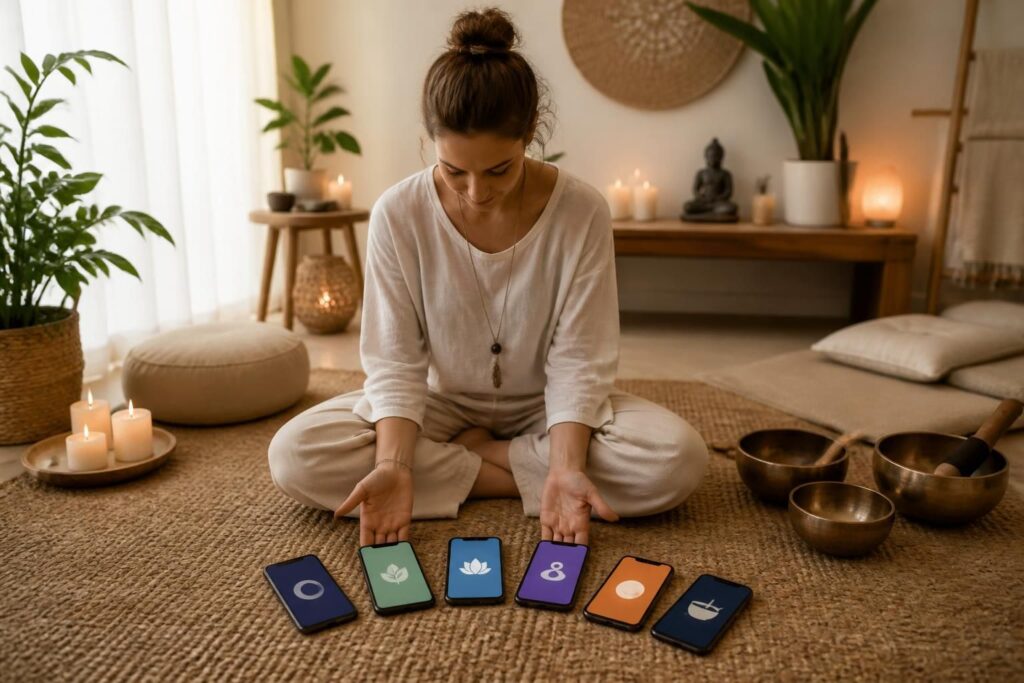 Applications de méditation : laquelle pour vous