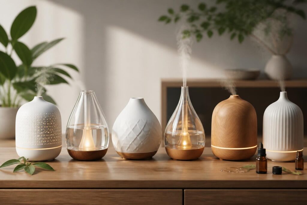 découvrez notre comparatif complet des meilleurs diffuseurs d'huiles essentielles pour choisir celui qui convient le mieux à vos besoins et améliorer votre bien-être.