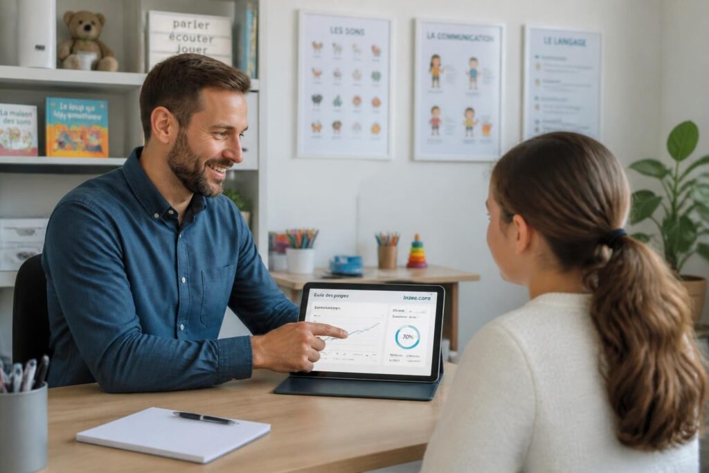 découvrez inzee care, la plateforme dédiée aux orthophonistes et patients pour faciliter la prise en charge, le suivi et la communication.
