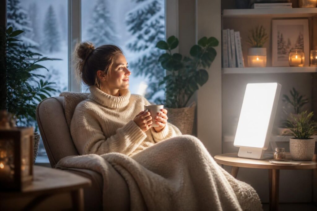 La luminothérapie pour le moral en hiver