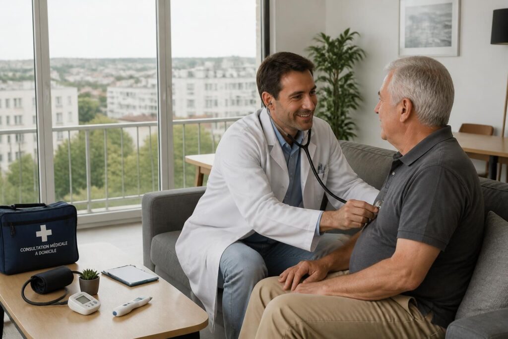 découvrez comment obtenir rapidement une consultation médicale à domicile avec sos médecin cenon. service disponible 24/7 pour répondre à vos urgences santé.