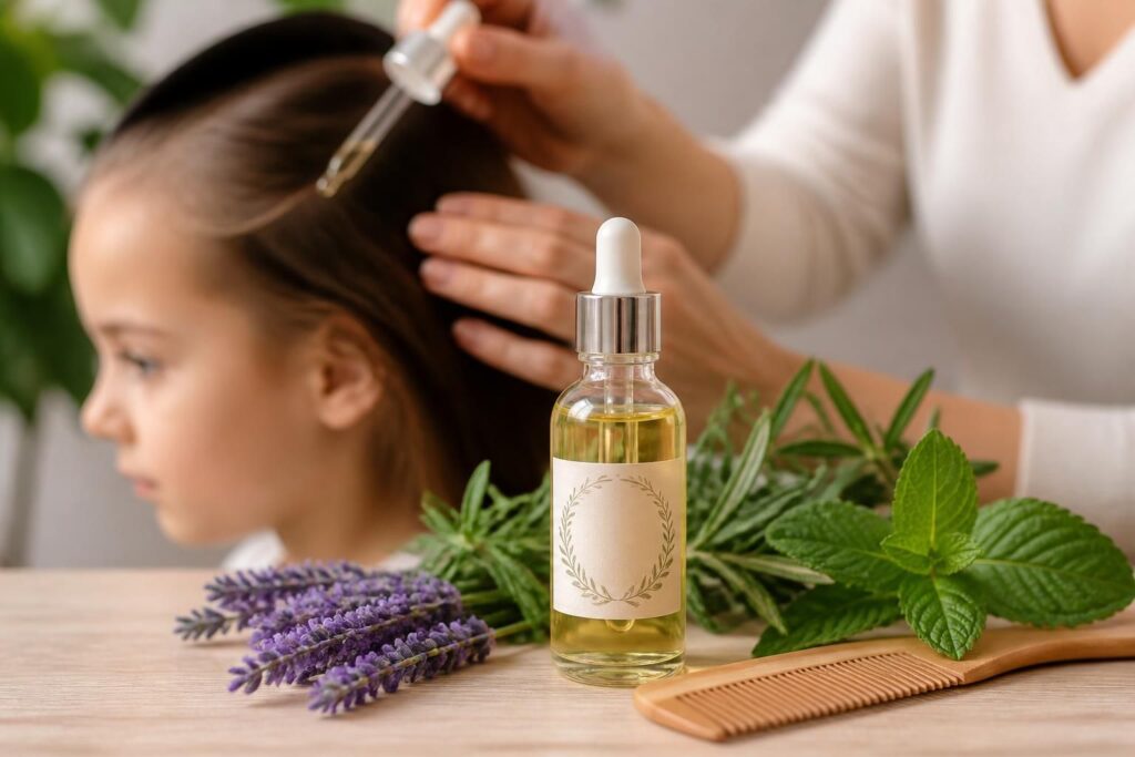 Huile essentielle pour les poux : solutions naturelles pour éliminer poux et lentes