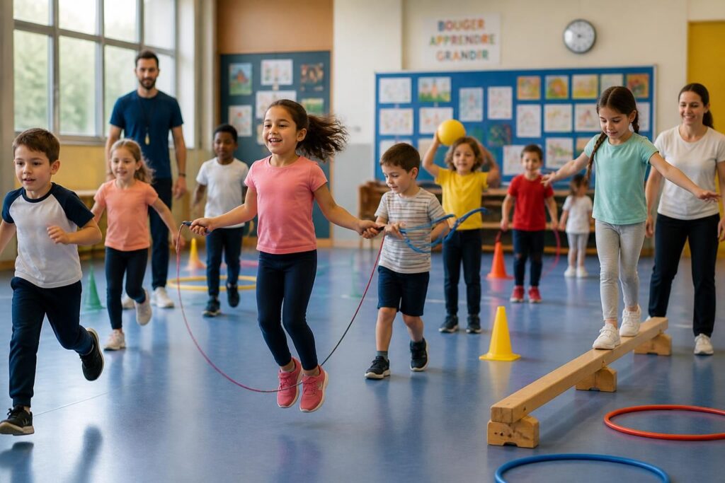 Le corps en mouvement à l’école maternelle et primaire : activités et apprentissages