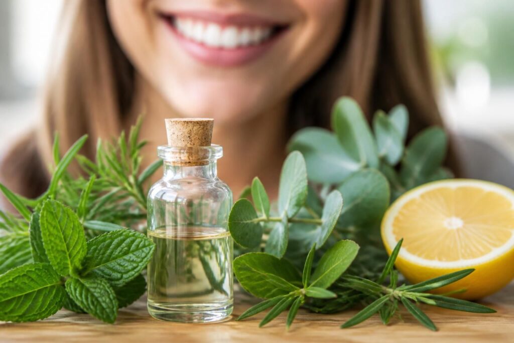 Mauvaise haleine huile essentielle : quelles huiles choisir pour une haleine fraîche ?