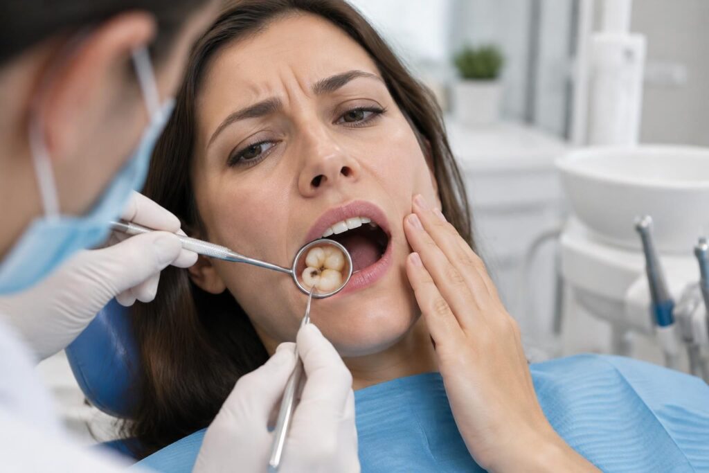 découvrez les premiers symptômes d’une carie, les signes à surveiller et les douleurs dentaires qui doivent vous inciter à consulter un dentiste.