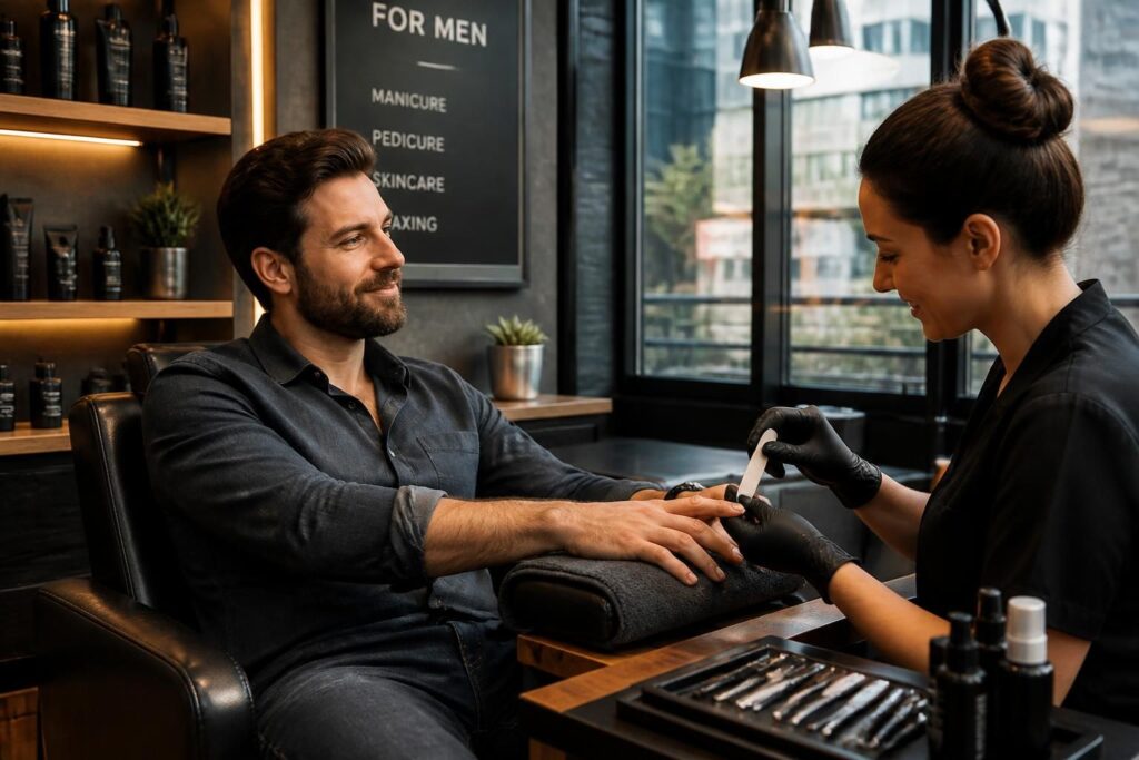 découvrez les meilleurs salons de manucure pour homme en ville et les soins adaptés pour des ongles soignés et un style impeccable.