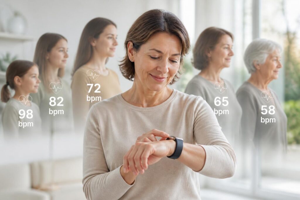 découvrez les rythmes cardiaques normaux chez la femme, comment ils varient avec l'âge, et des conseils pratiques pour bien surveiller votre cœur au quotidien.