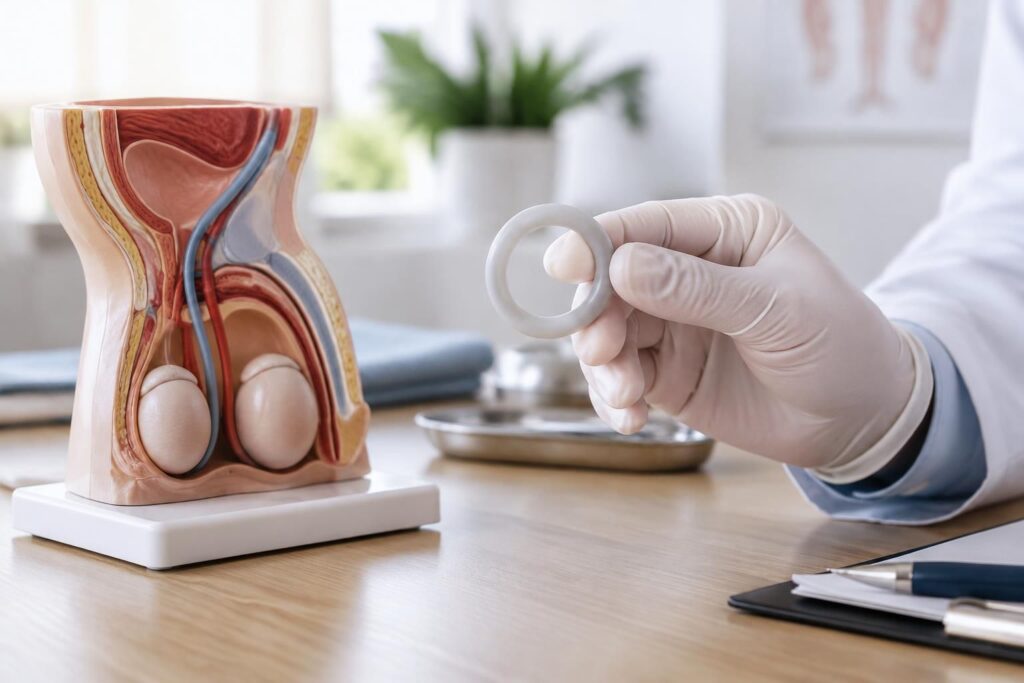découvrez les usages de l’anneau testiculaire, ses précautions d’emploi et les signes qui doivent inciter à le retirer pour éviter tout risque.