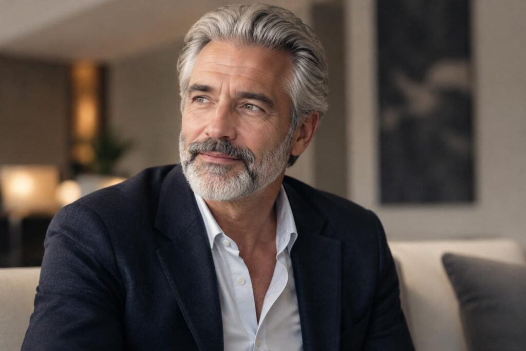 découvrez comment adopter la barbe grise tendance avec élégance : conseils de style, entretien et astuces pour mettre en valeur votre look.