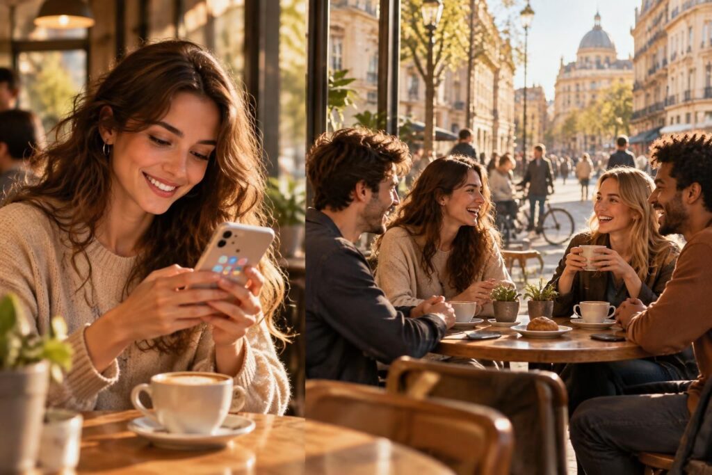 découvrez comment rencontrer de nouvelles personnes et vous faire des amis dans une nouvelle ville grâce aux applications dédiées.