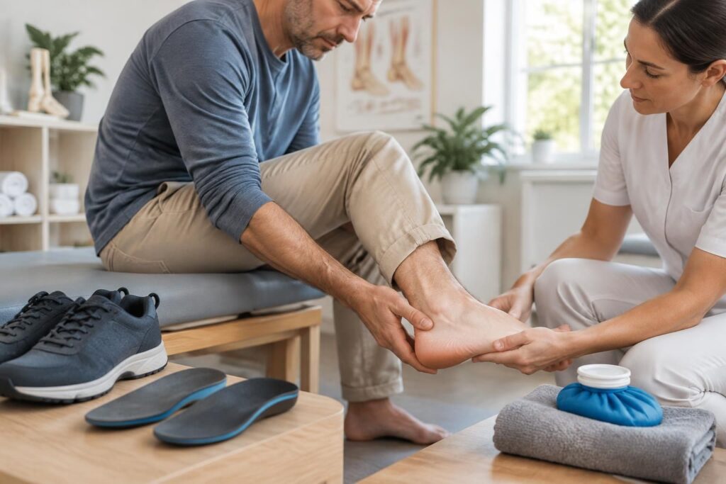 Douleur talon : causes fréquentes et solutions adaptées