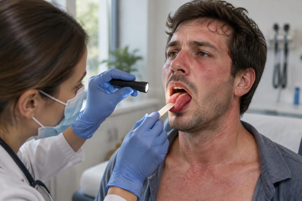 chez l’adulte, la scarlatine peut provoquer fièvre, mal de gorge et éruption cutanée. découvrez les signes à reconnaître et quand consulter rapidement.