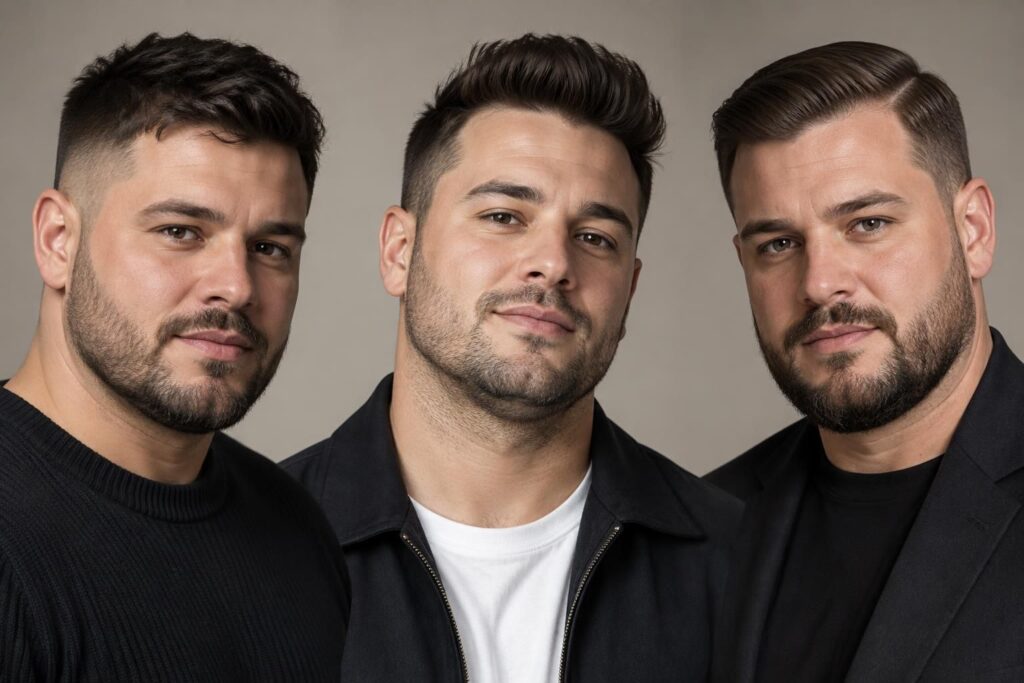 découvrez des idées de coiffure et de barbe pour homme adaptées au visage rond et aux cheveux courts, afin d’équilibrer vos traits avec style.
